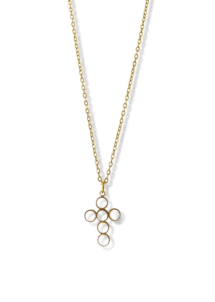 pebby forevee Necklace Gold RHODES WATER RESISTANT NECKLACE
