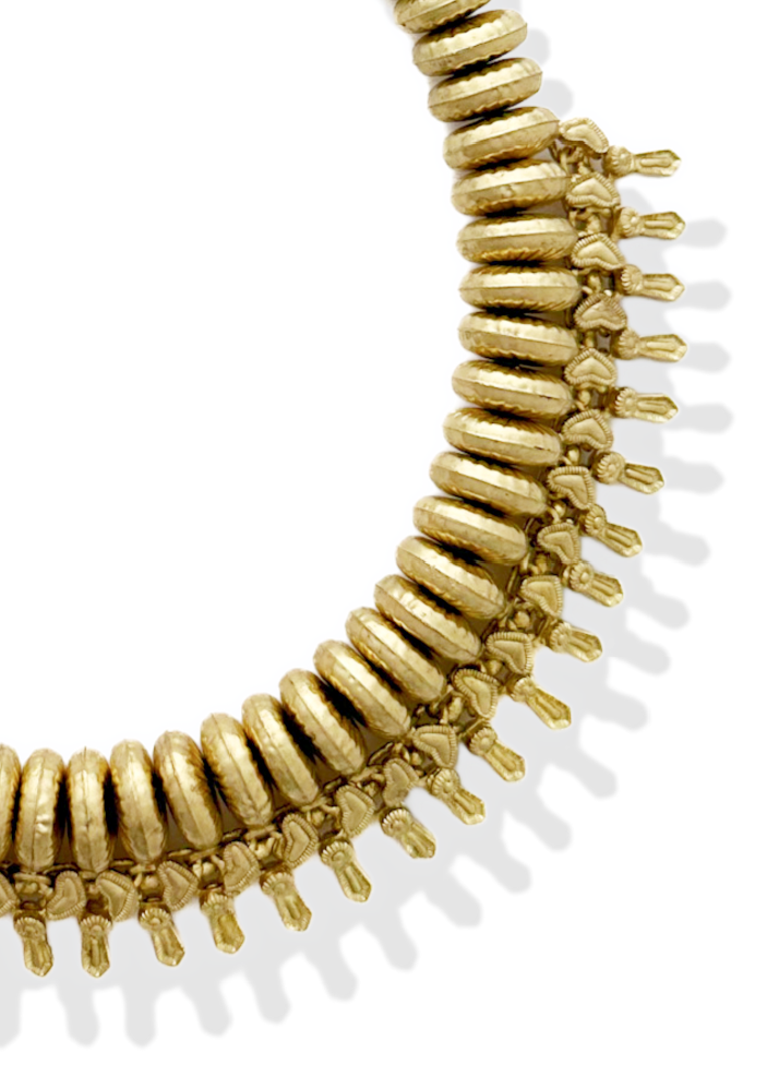 pebby forevee Necklace Gold RUKIYA STATEMENT CHOKER NECKLACE
