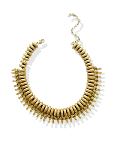 pebby forevee Necklace Gold RUKIYA STATEMENT CHOKER NECKLACE