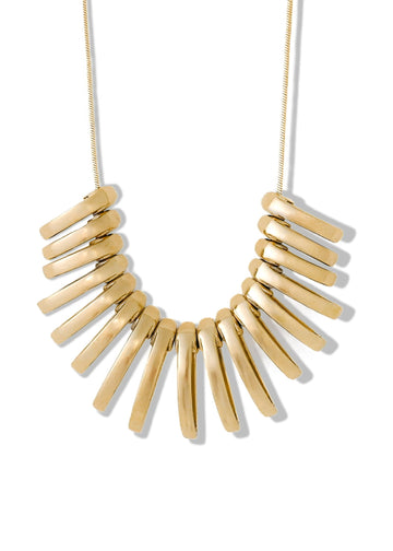 pebby forevee Necklace Gold SILAS STATEMENT NECKLACE