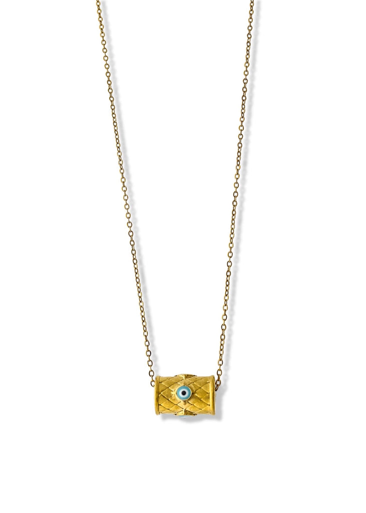 pebby forevee Necklace Gold TUNE IN WATER RESISTANT NECKLACE