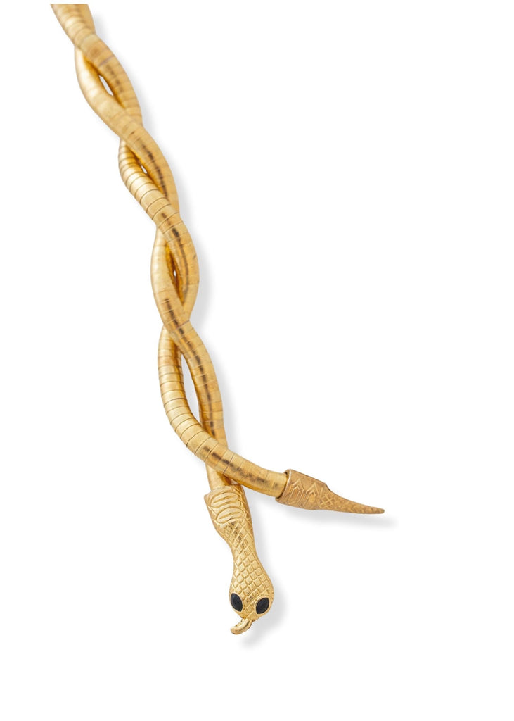 pebby forevee Necklace Gold TWISTED MOTIVES STATEMENT NECKLACE