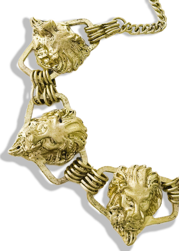 pebby forevee Necklace Gold VIGILANTE STATEMENT CHOKER NECKLACE