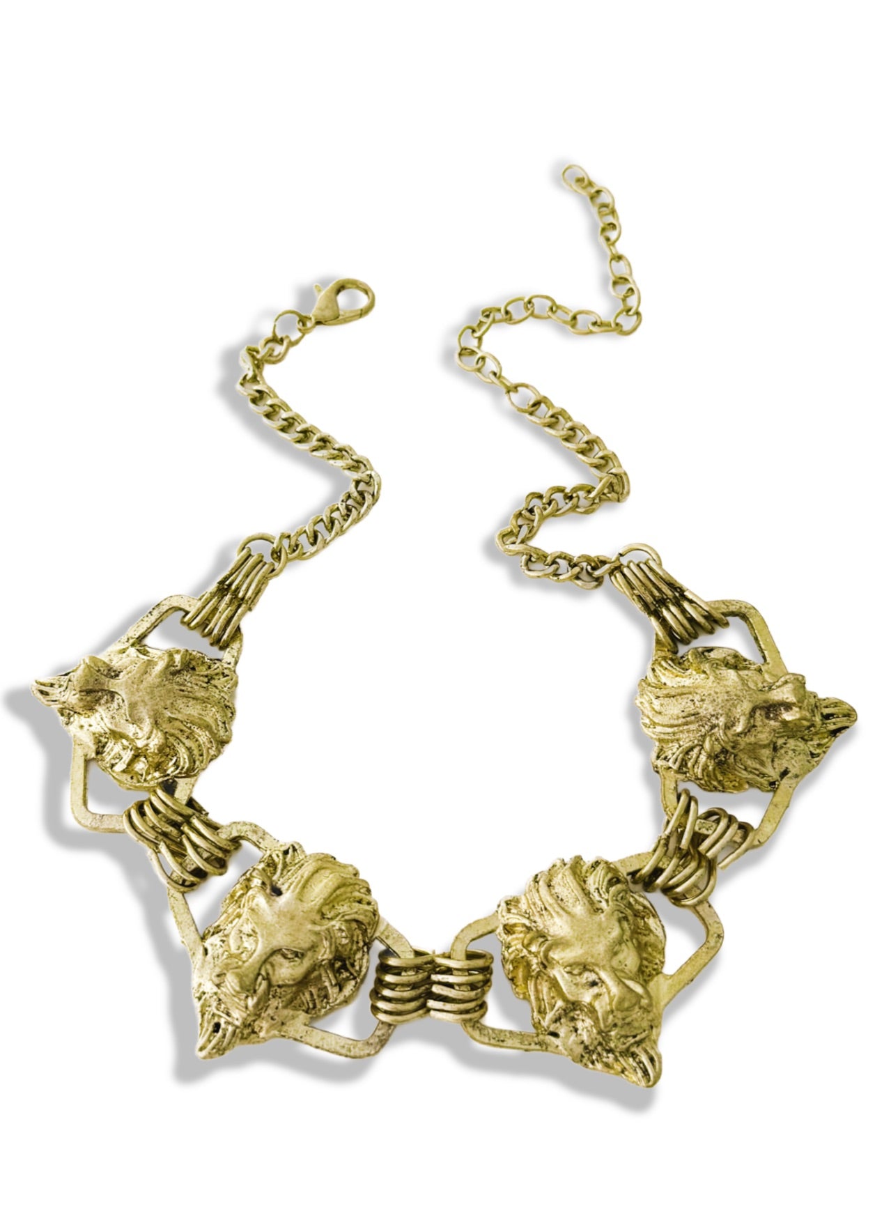 pebby forevee Necklace Gold VIGILANTE STATEMENT CHOKER NECKLACE