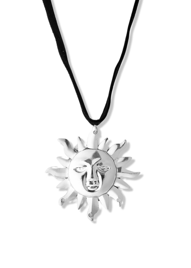 pebby forevee Necklace Silver APOLLO STATEMENT CHOKER NECKLACE