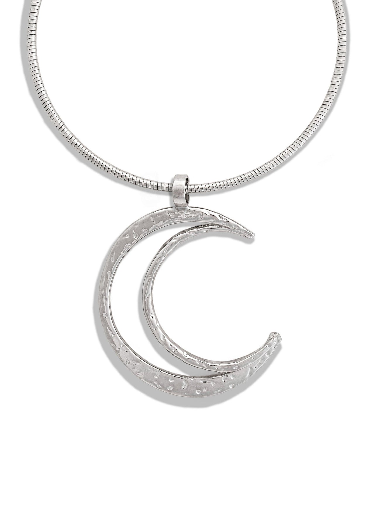 pebby forevee Necklace Silver ATLAS STATEMENT NECKLACE