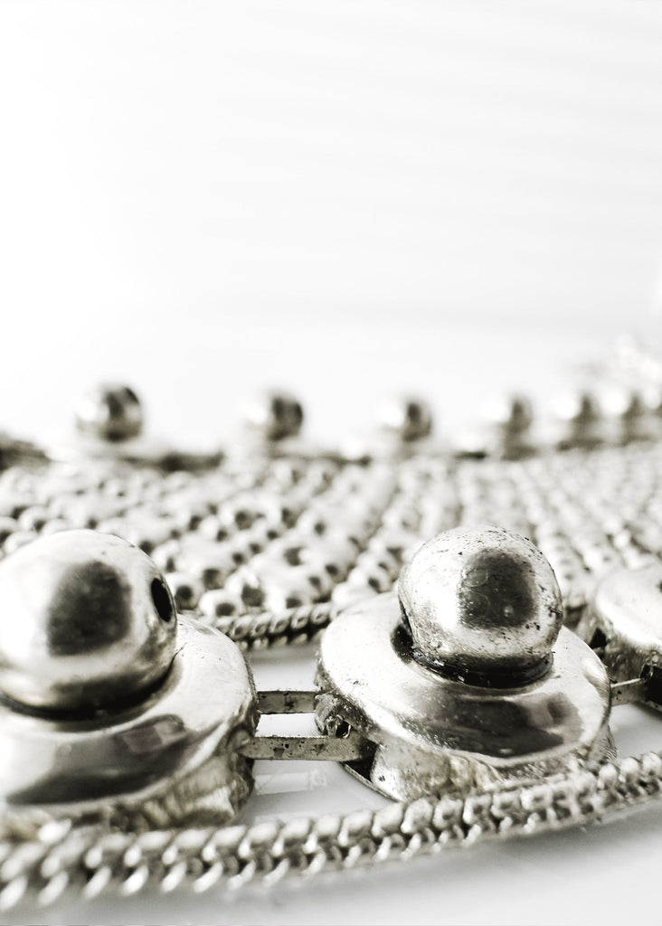 pebby forevee Necklace Silver ATTENDANCE STATEMENT CHOKER NECKLACE