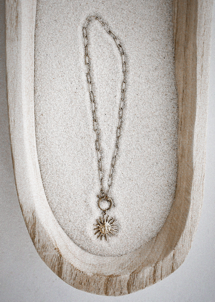 pebby forevee Necklace Silver AURORA WATER RESISTANT NECKLACE