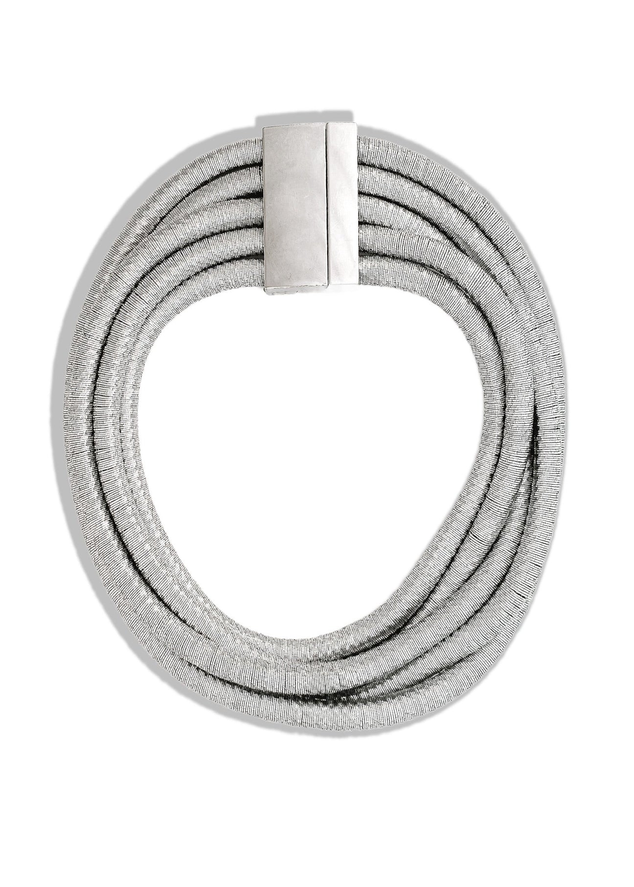 pebby forevee Necklace Silver BECKETT STATEMENT CHOKER NECKLACE
