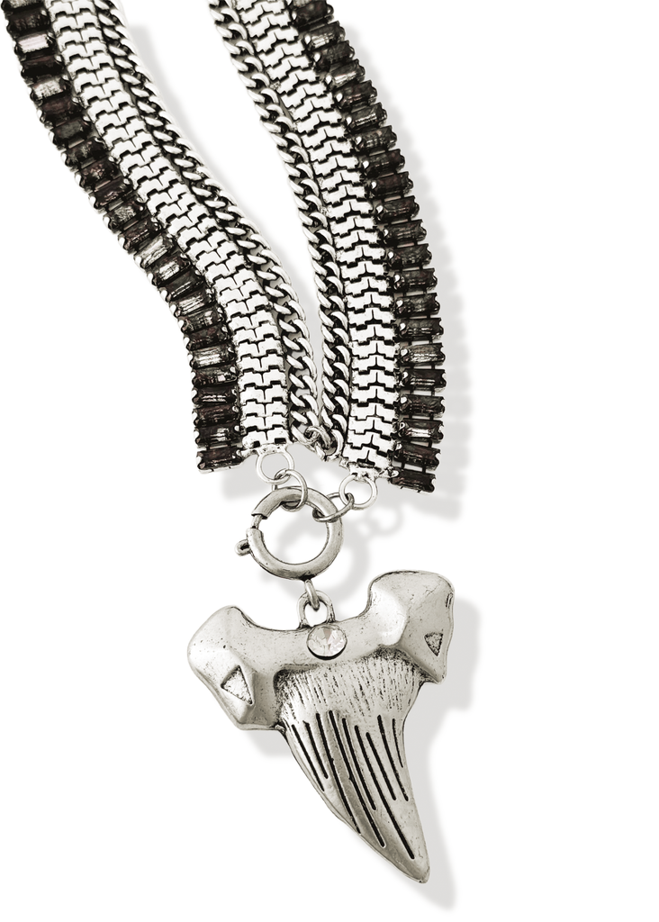 pebby forevee Necklace Silver CLEAR INDICATION STATEMENT NECKLACE