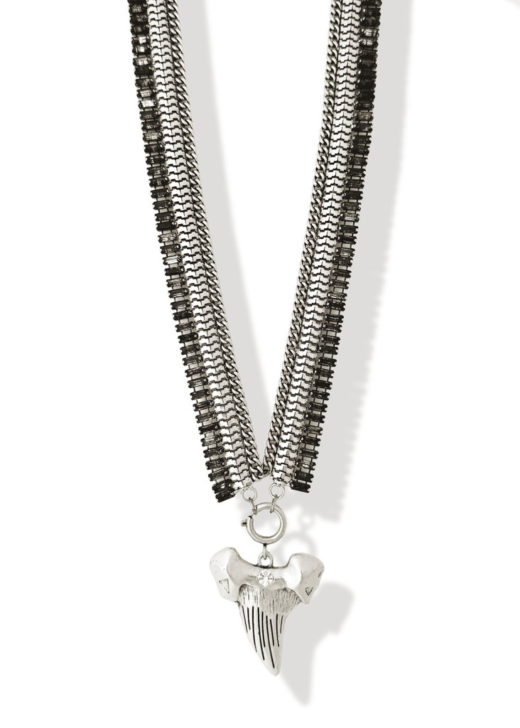 pebby forevee Necklace Silver CLEAR INDICATION STATEMENT NECKLACE