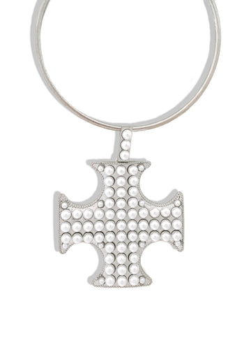 pebby forevee Necklace Silver GIDEON STATEMENT NECKLACE