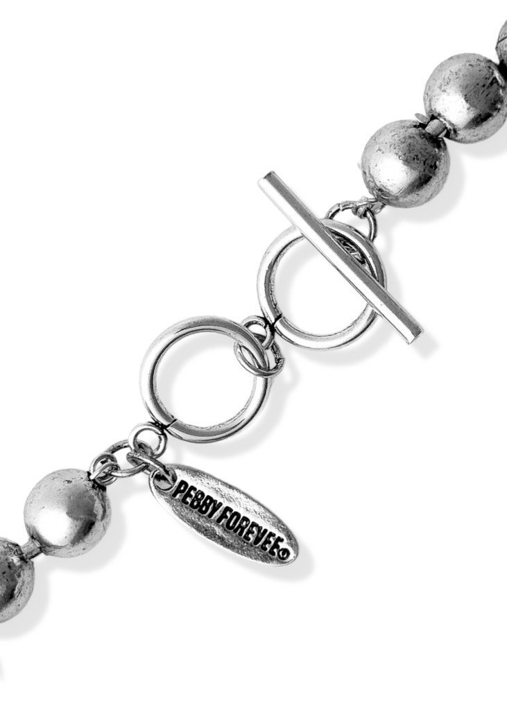 pebby forevee Necklace Silver GODDESS STATEMENT CHOKER