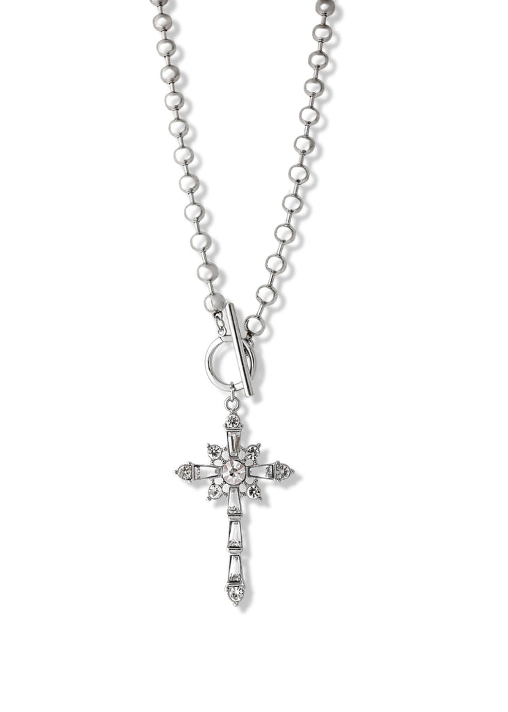 pebby forevee Necklace Silver GOOD DEEDS STATEMENT NECKLACE