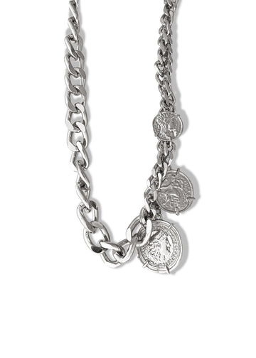 pebby forevee Necklace Silver GRAHAM STATEMENT NECKLACE