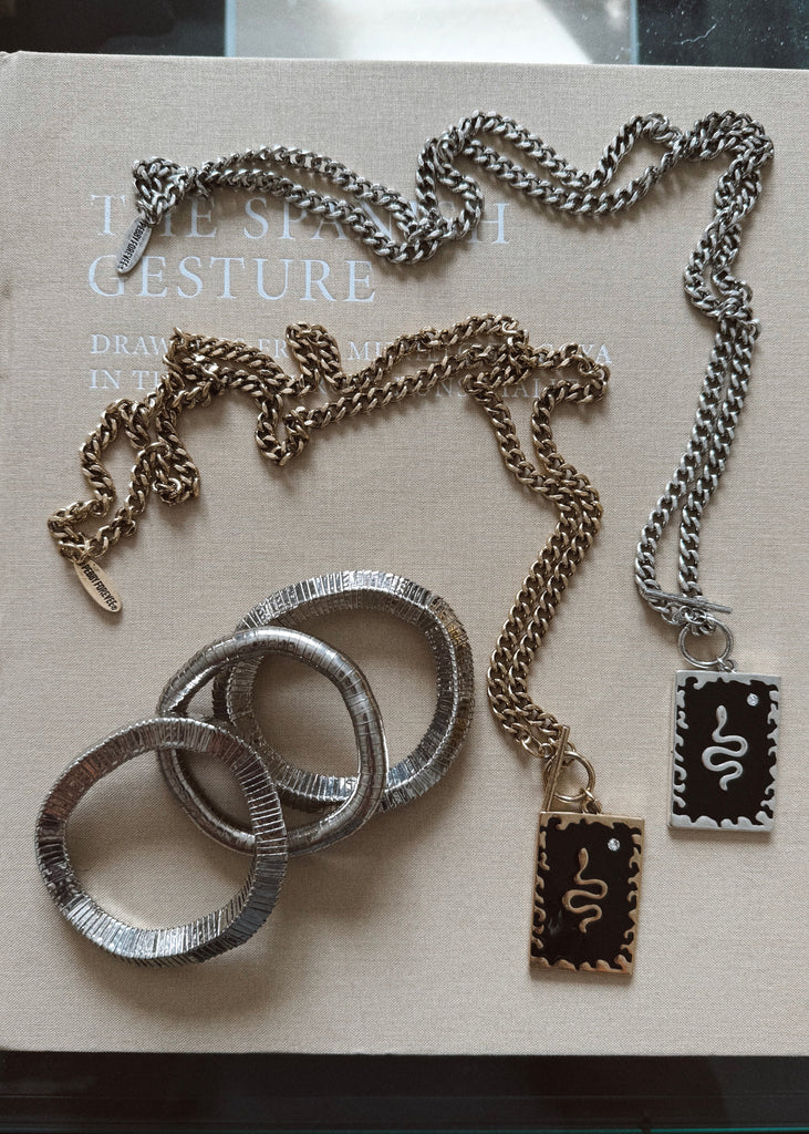 pebby forevee Necklace Silver HISSY FIT WATER RESISTANT NECKLACE