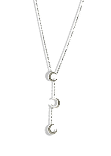 pebby forevee Necklace Silver IN A PHASE WATER RESISTANT NECKLACE