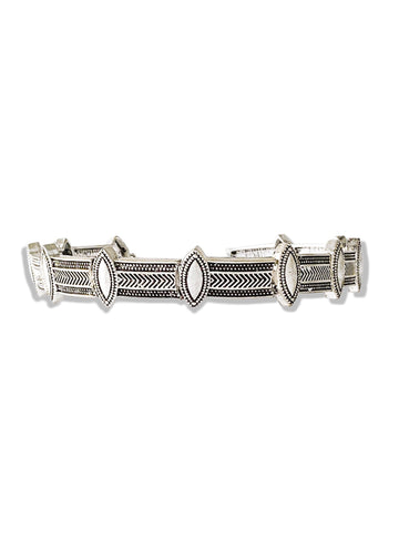 pebby forevee Necklace Silver IN AGREEMENT STATEMENT CHOKER NECKLACE