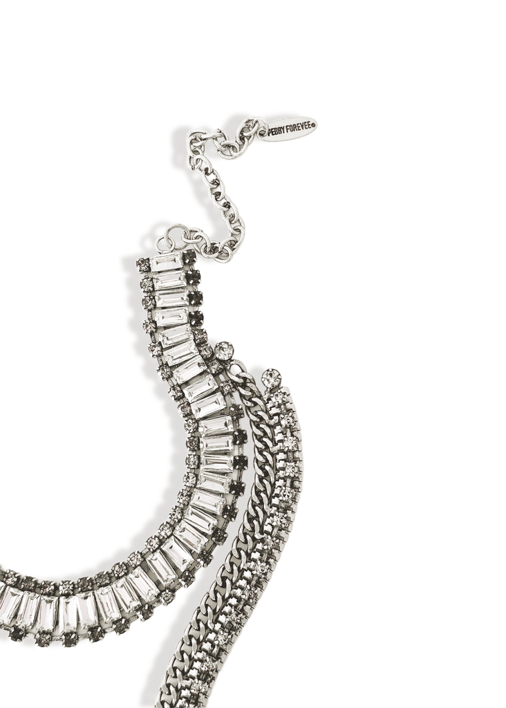 pebby forevee Necklace Silver IN ALIGNMENT STATEMENT NECKLACE