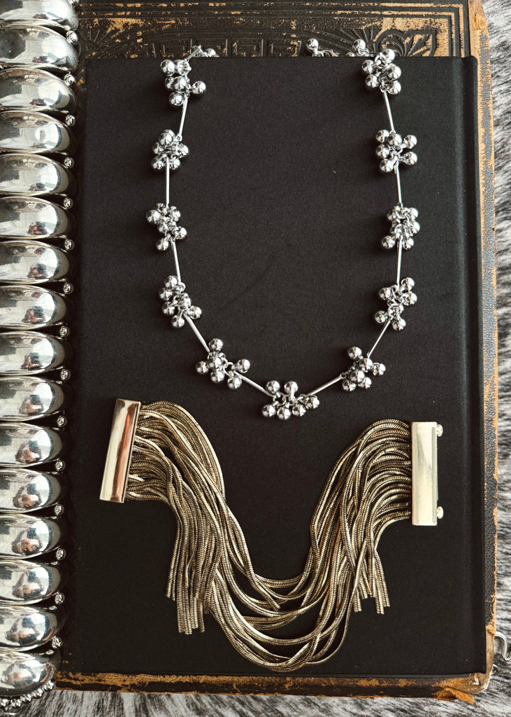 pebby forevee Necklace Silver ROLL CALL NECKLACE