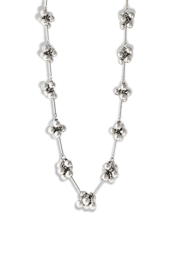 pebby forevee Necklace Silver ROLL CALL STATEMENT NECKLACE