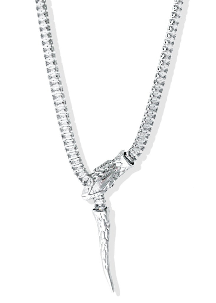 pebby forevee Necklace Silver SHEDDING LIGHT STATEMENT NECKLACE