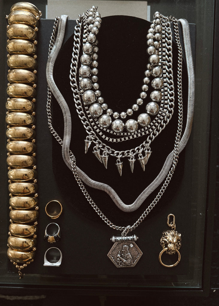 pebby forevee Necklace Silver THE MOTIVATED STATEMENT CHOKER NECKLACE