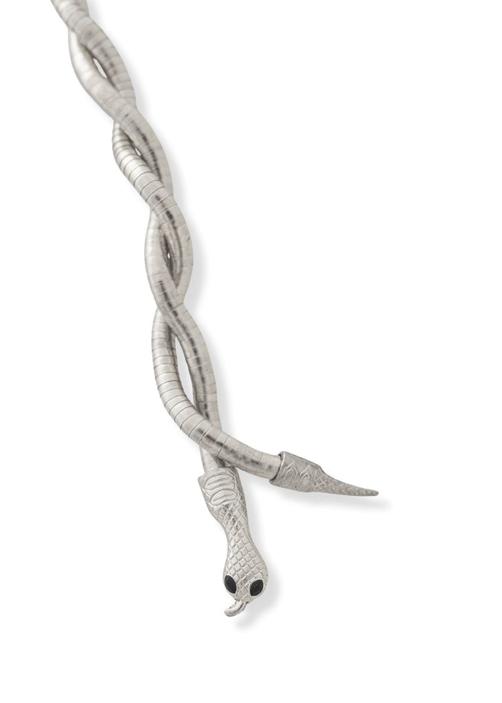 pebby forevee Necklace Silver TWISTED MOTIVES STATEMENT NECKLACE