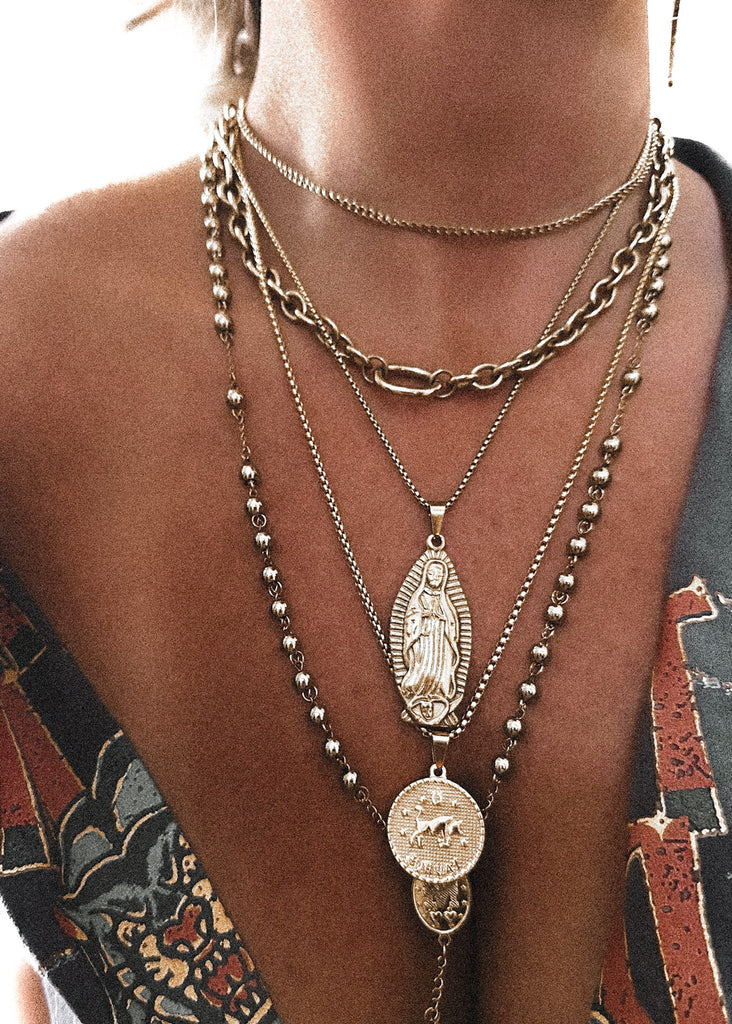 pebby forevee Necklace SUN SIGN WATER RESISTANT NECKLACE