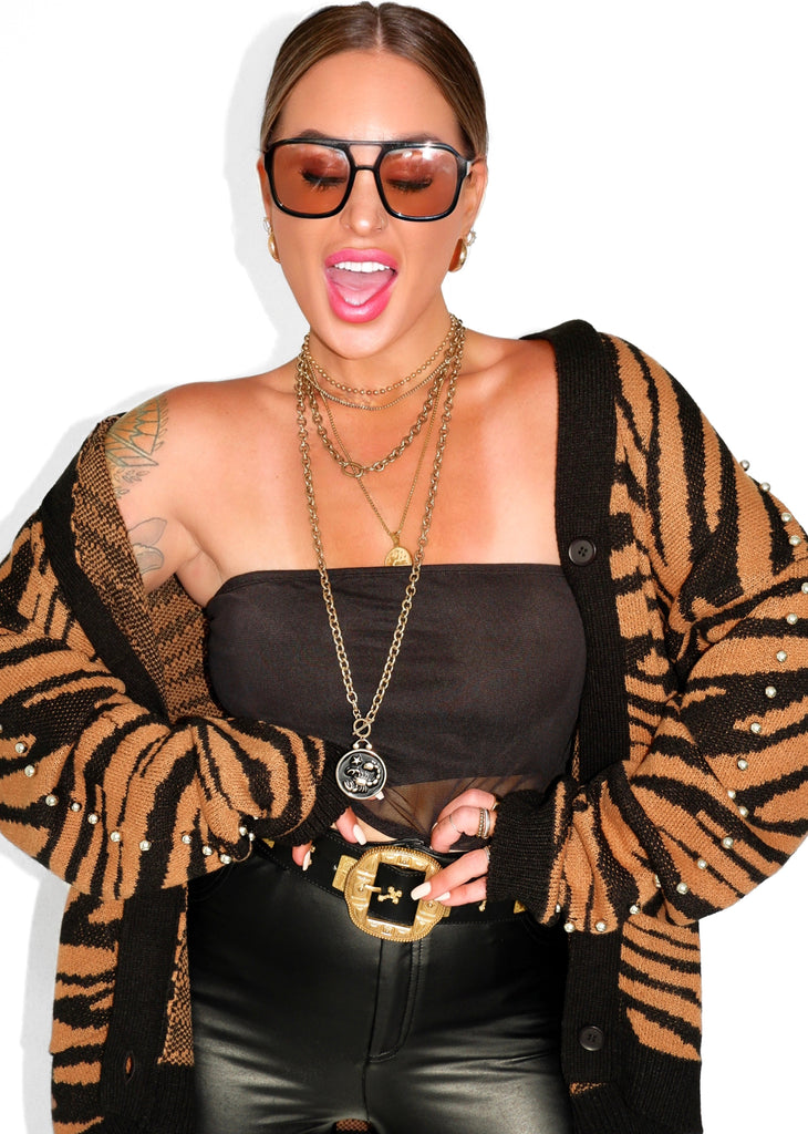 pebby forevee Necklace WHATS YOUR SIGN STATEMENT NECKLACE