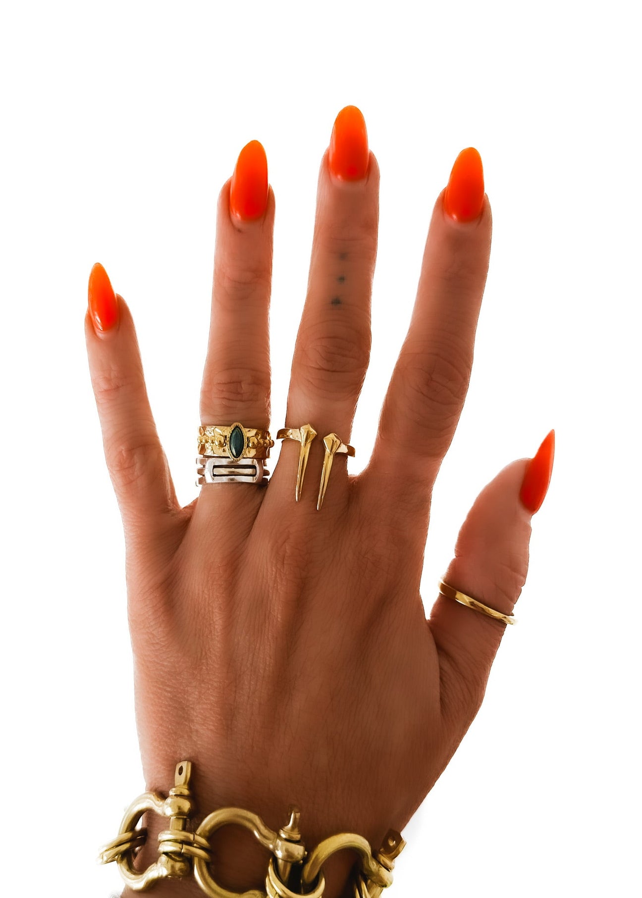 pebby forevee Ring Gold / 6 AZRIEL WATER RESISTANT RING