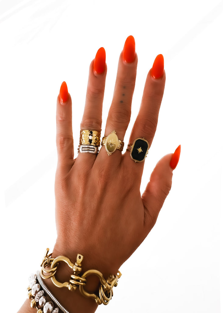 pebby forevee Ring Gold / 6 FINAL SALE: MILLIE WATER RESISTANT RING