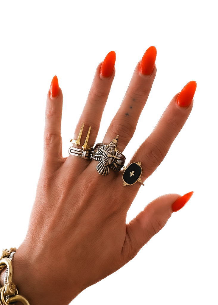 pebby forevee Ring Gold / 7 ANDAMAN WATER RESISTANT RING