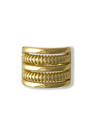 pebby forevee Ring Gold / 7 CLARKE WATER RESISTANT RING