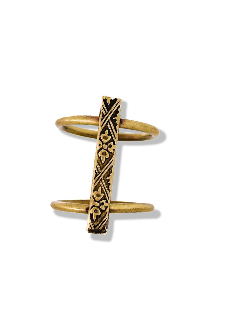 pebby forevee Ring Gold / 7 EUPHORIA STATEMENT RING