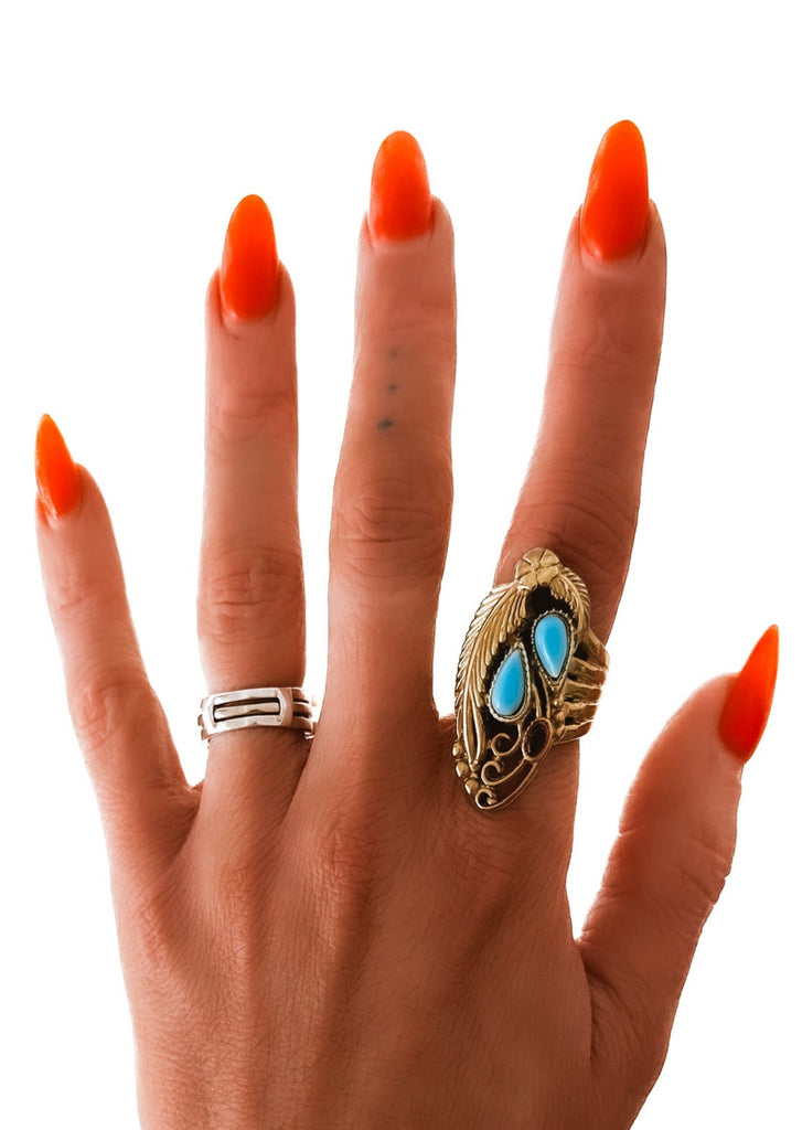 pebby forevee Ring Gold / 7 LOLA WATER RESISTANT RING