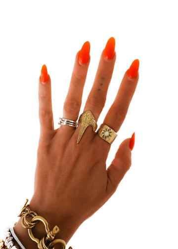 pebby forevee Ring Gold / 7 SUNRISE WATER RESISTANT RING