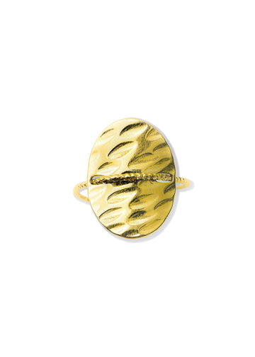 pebby forevee Ring Gold / Flexible Fit FINAL SALE: QUIMBY WATER RESISTANT RING