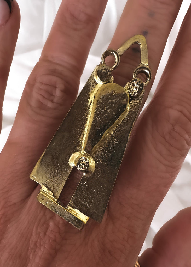 pebby forevee Ring Gold SIANNA STATEMENT RING