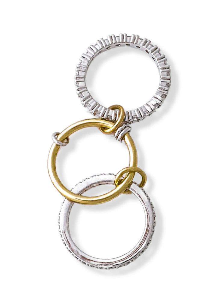 pebby forevee Ring MIXED EMOTIONS STACKED RING