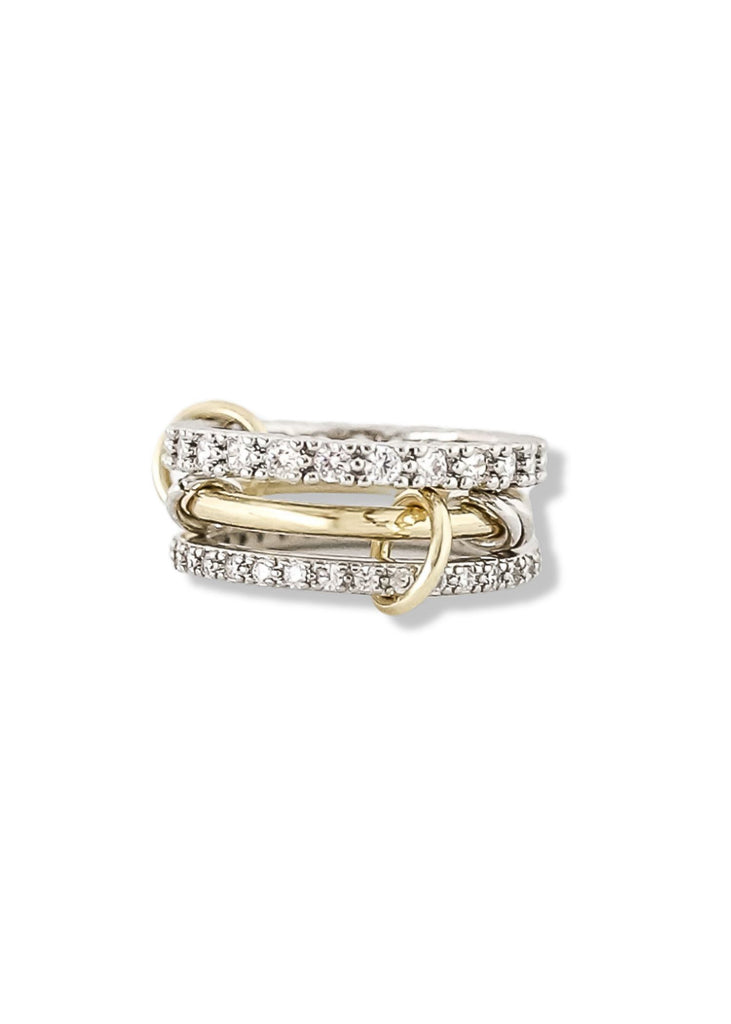 pebby forevee Ring MIXED EMOTIONS STACKED RING
