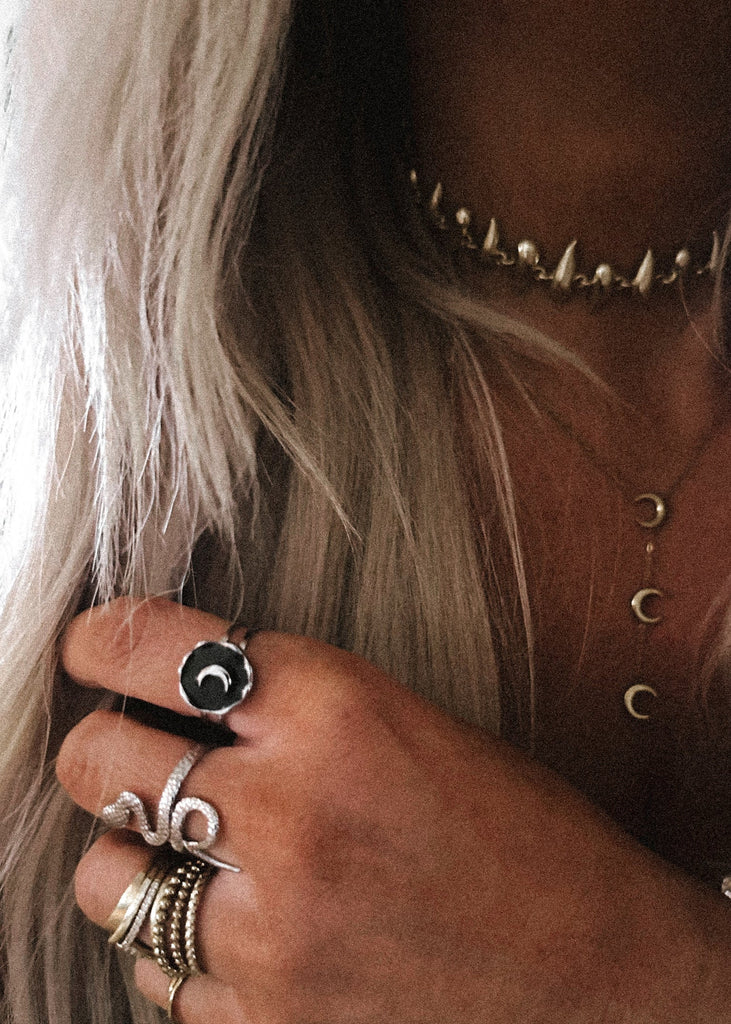 pebby forevee Ring Silver / 7 RIVER WATER RESISTANT RING