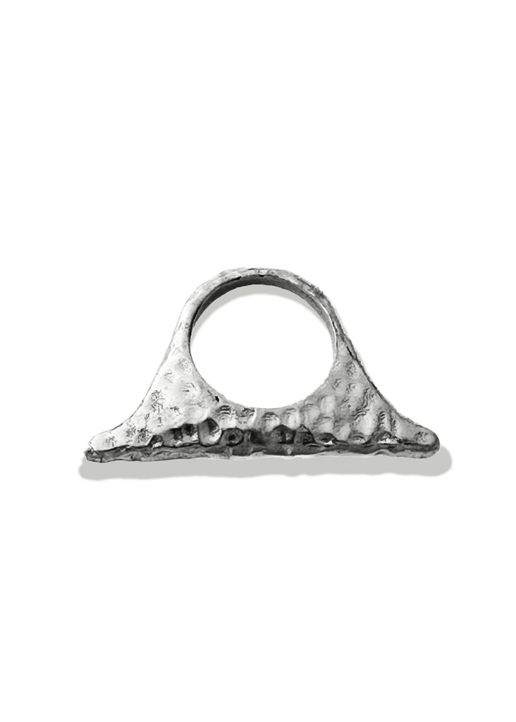 pebby forevee Ring Silver / 7 THE TRAVELER STATEMENT RING