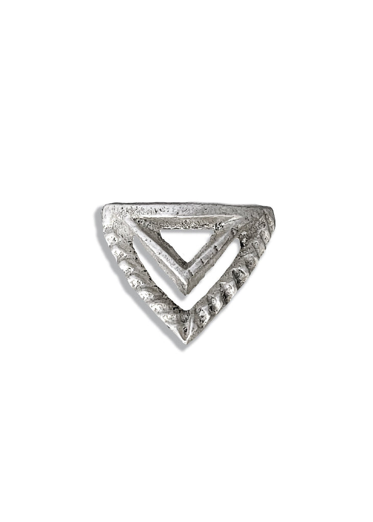 pebby forevee Ring Silver / 8 FINAL SALE: SAKKARA STATEMENT STACKING RING