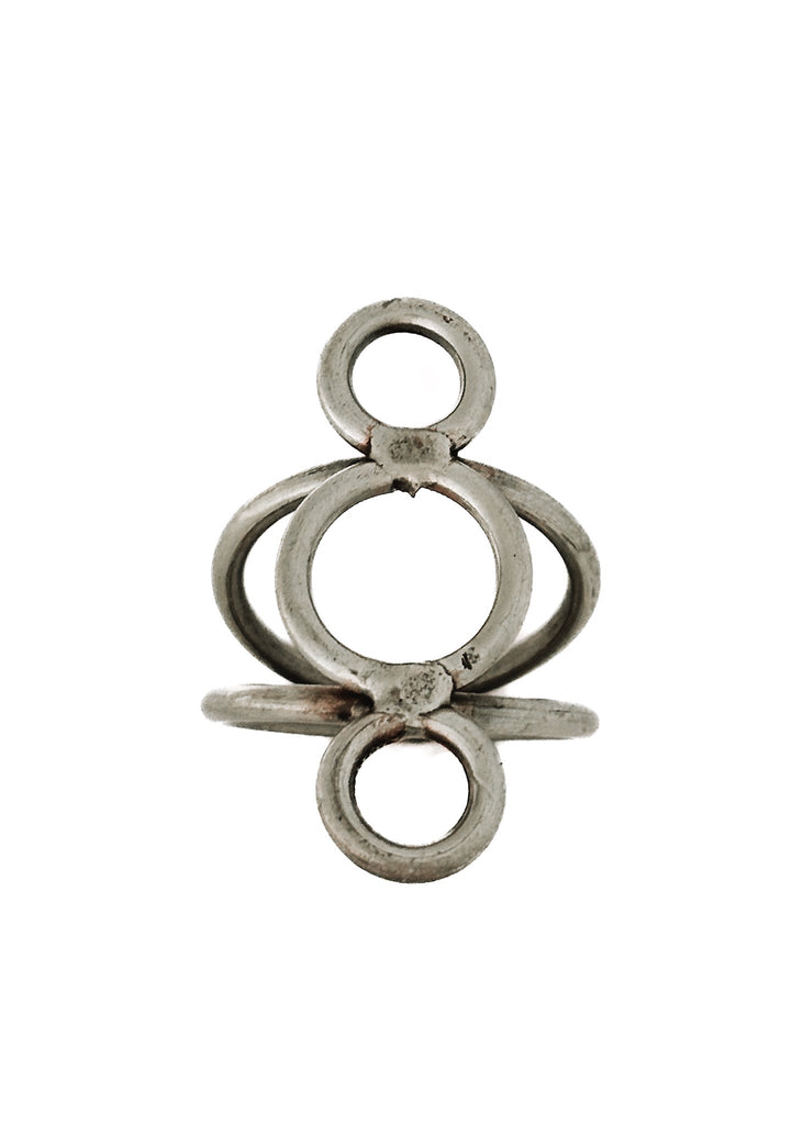 pebby forevee Ring Silver / 8 OPEROSE STATEMENT RING