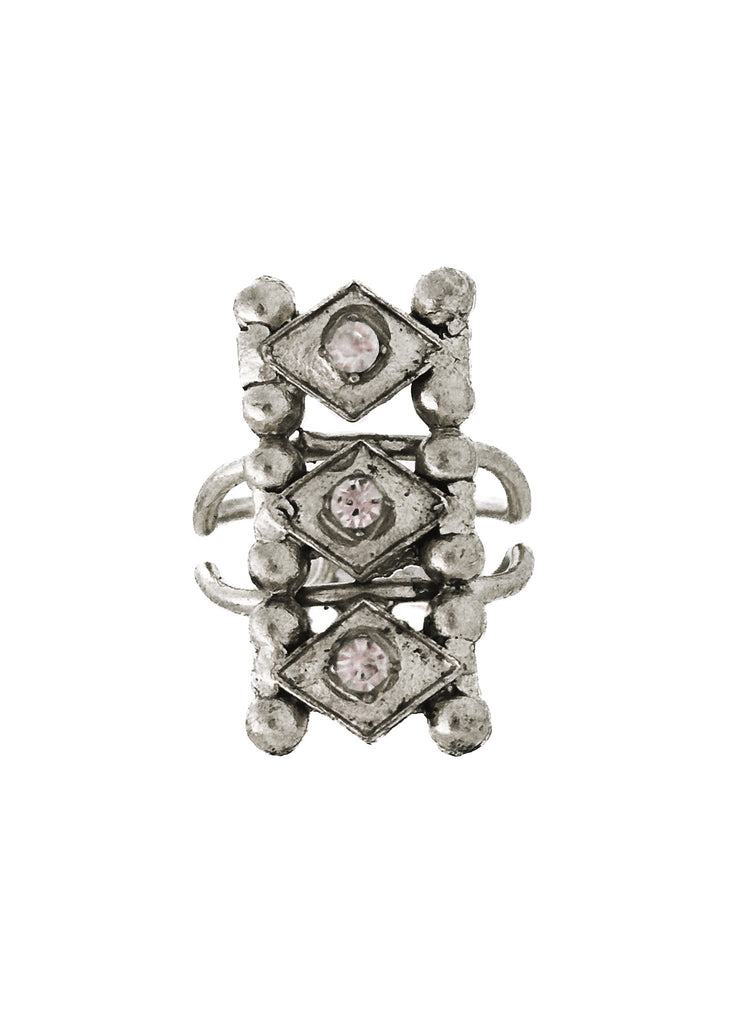 pebby forevee Ring Silver / Flexible Fit TOVE STATEMENT RING