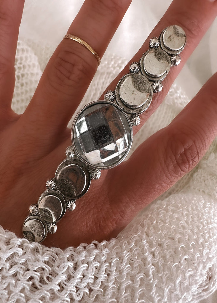 pebby forevee Ring Silver IN A PHASE STATEMENT RING
