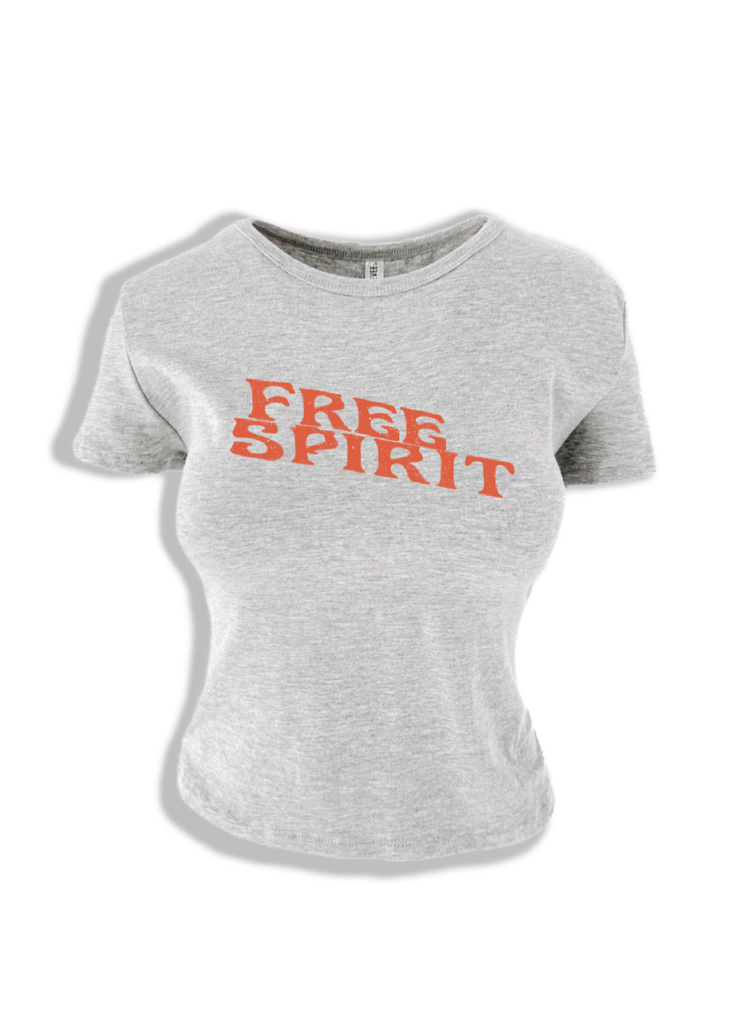 pebby forevee Short Sleeve Top FREE SPIRIT GRAPHIC BABY TEE