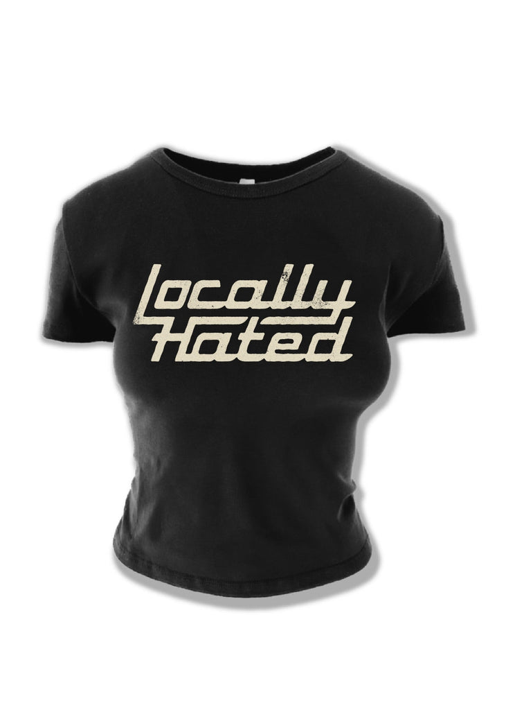 pebby forevee Short Sleeve Top LOCALLY HATED GRAPHIC BABY TEE