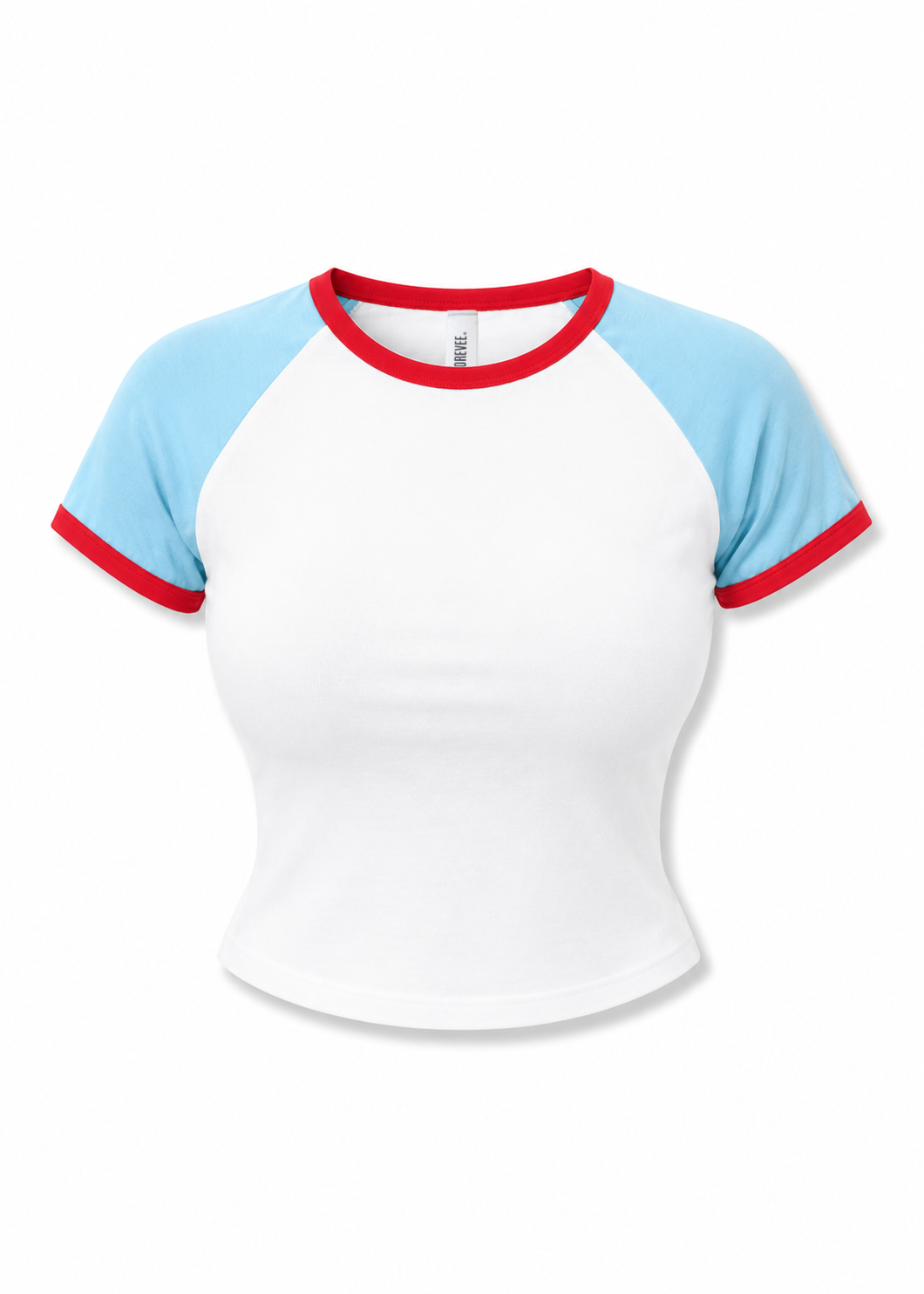 RINGER SIDE SLIT BABY TEE – Pebby Forevee